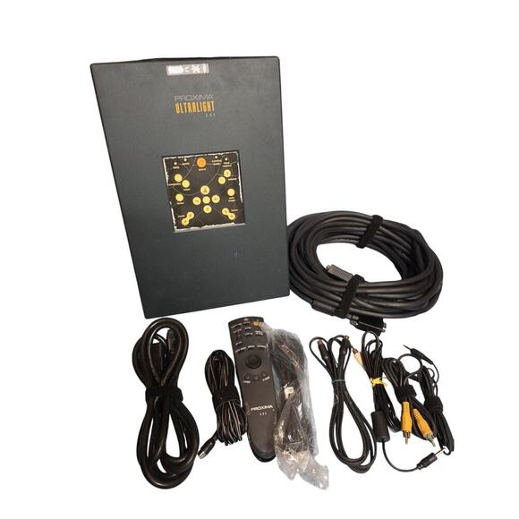 Proxima UltraLight LS1 800x600 SVGA 200:1 Portable LCD Multimedia Projector - Picture 1 of 16